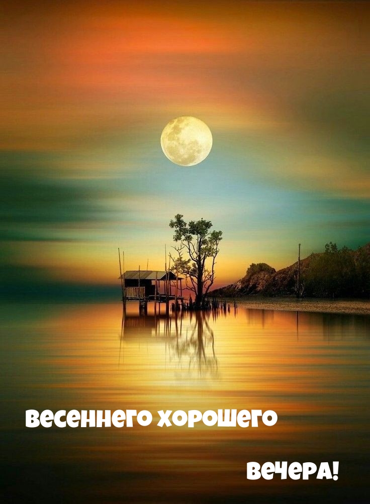 Весеннего хорошего вечера! 