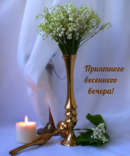 Приятного весеннего вечера!
