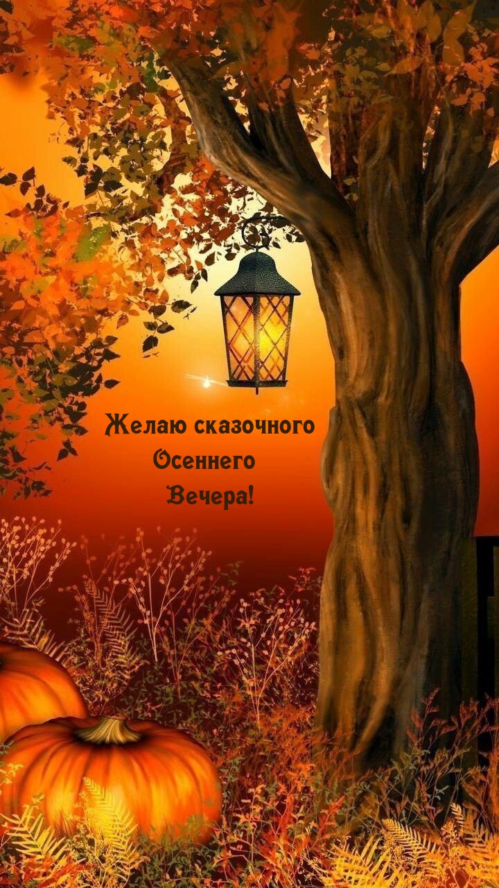 Желаю сказочного Осеннего Вечера!