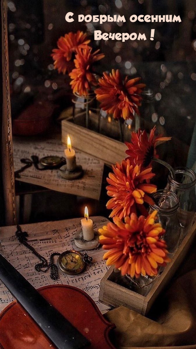 С добрым осенним вечером!