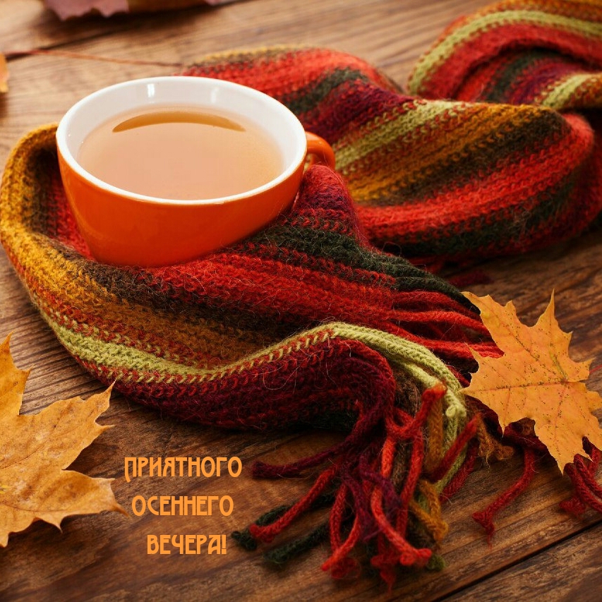 Приятного осеннего вечера!