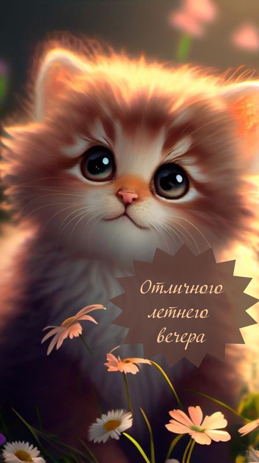 Отличного летнего вечера