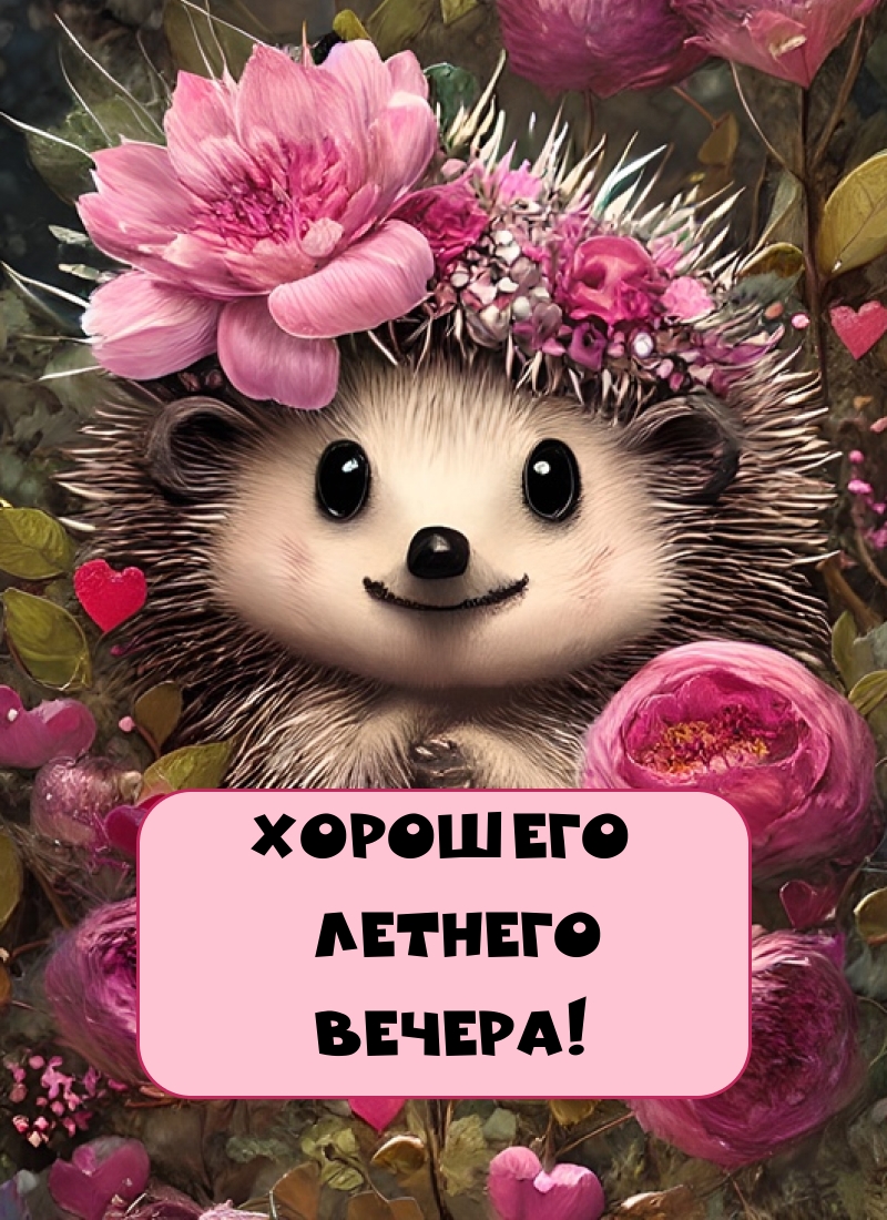 Хорошего летнего вечера!