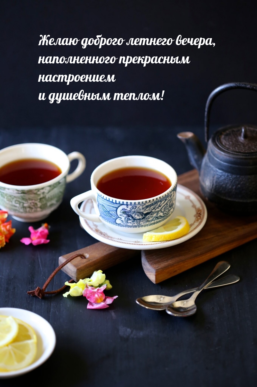 Доброго летнего вечера, наполненного прекрасным настроением 
