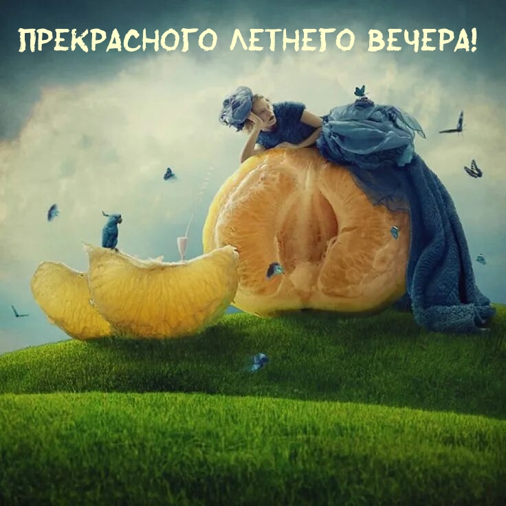 Прекрасного летнего вечера!