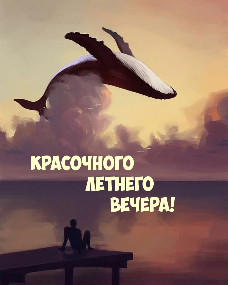 Красочного летнего вечера!