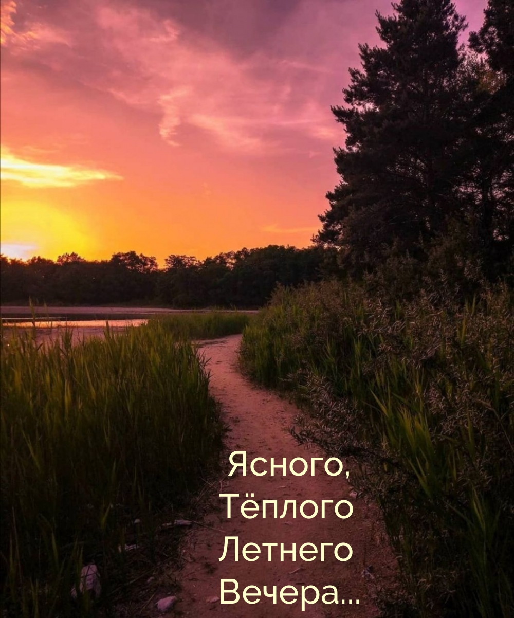 Ясного, Тёплого Летнего Вечера...