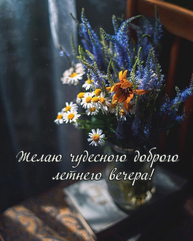 Желаю чудесного доброго летнего вечера! 