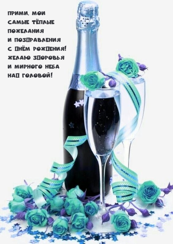 Прими, мои тёплые пожелания и поздравления с Днём Рождения! 