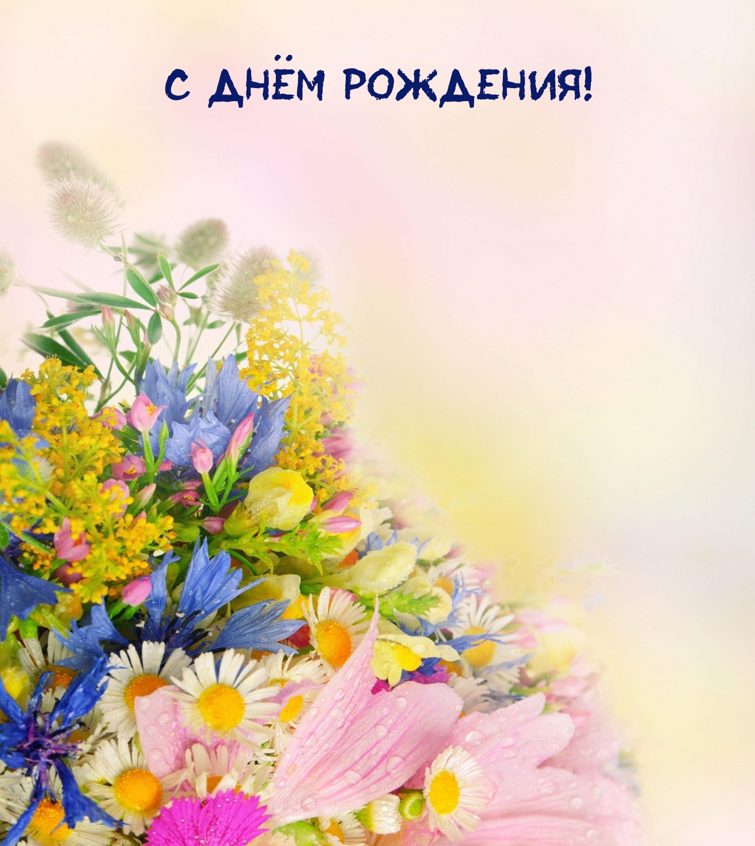 С днём рождения!