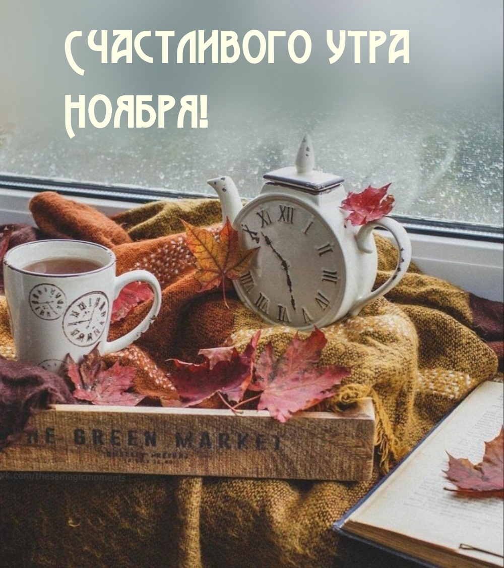Счастливого утра Ноября!