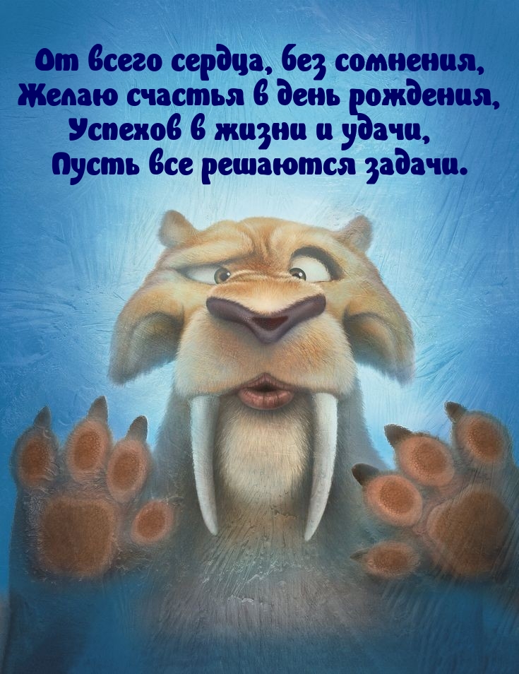 От всего сердца, без сомнения, желаю счастья в день рождения