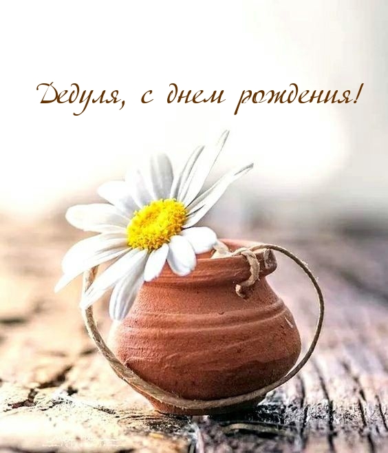 Дедуля, с днем рождения!