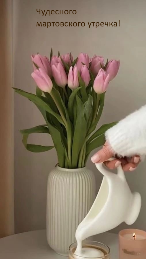 Чудесного мартовского утречка!
