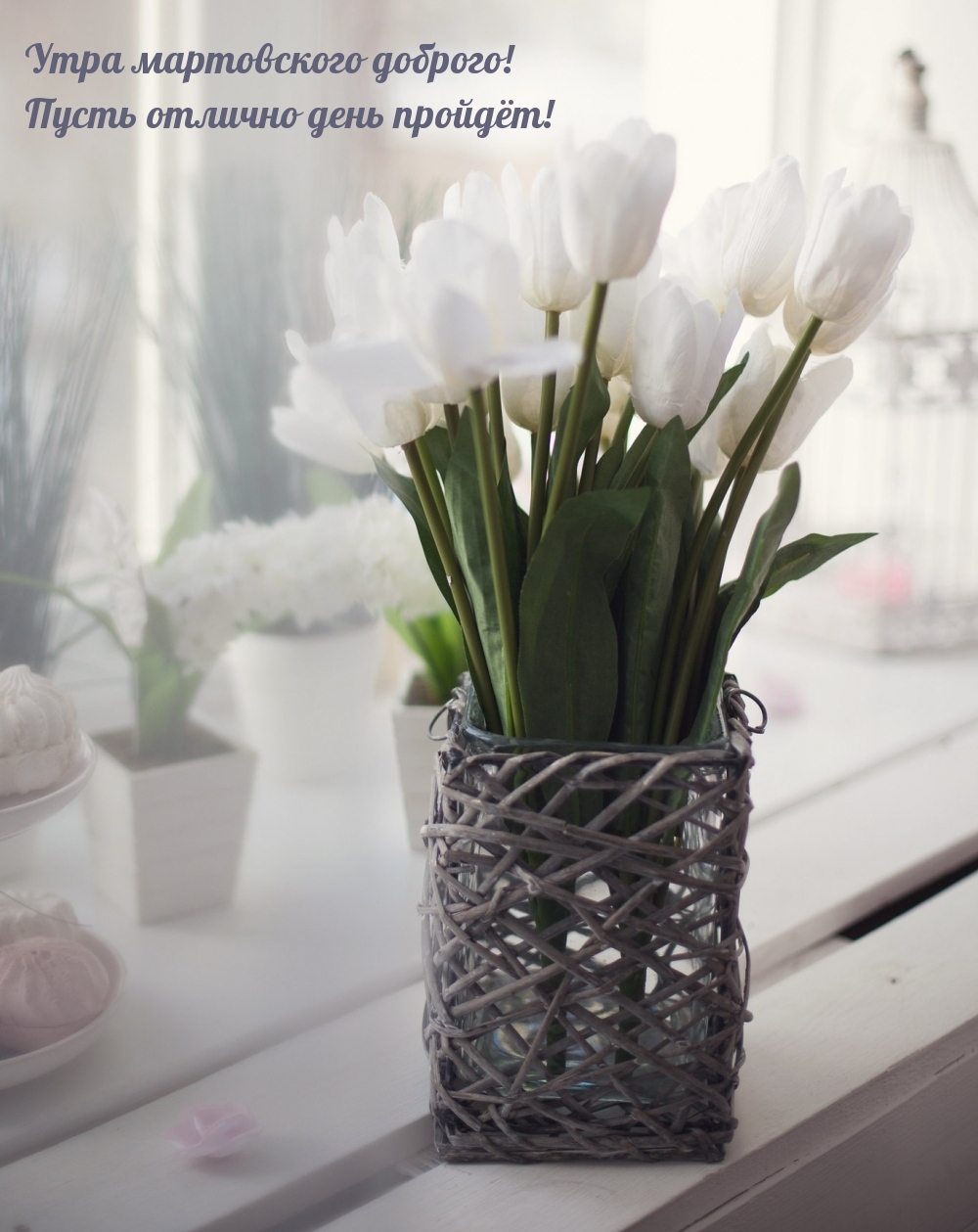 Утра мартовского доброго! Пусть отлично день пройдёт!