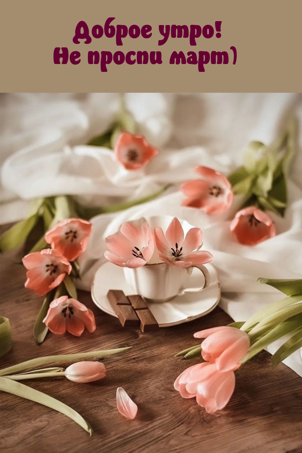 Доброе утро! Не проспи март)