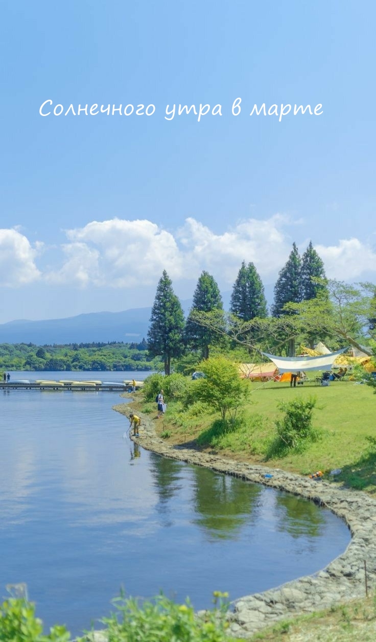 Солнечного утра в марте