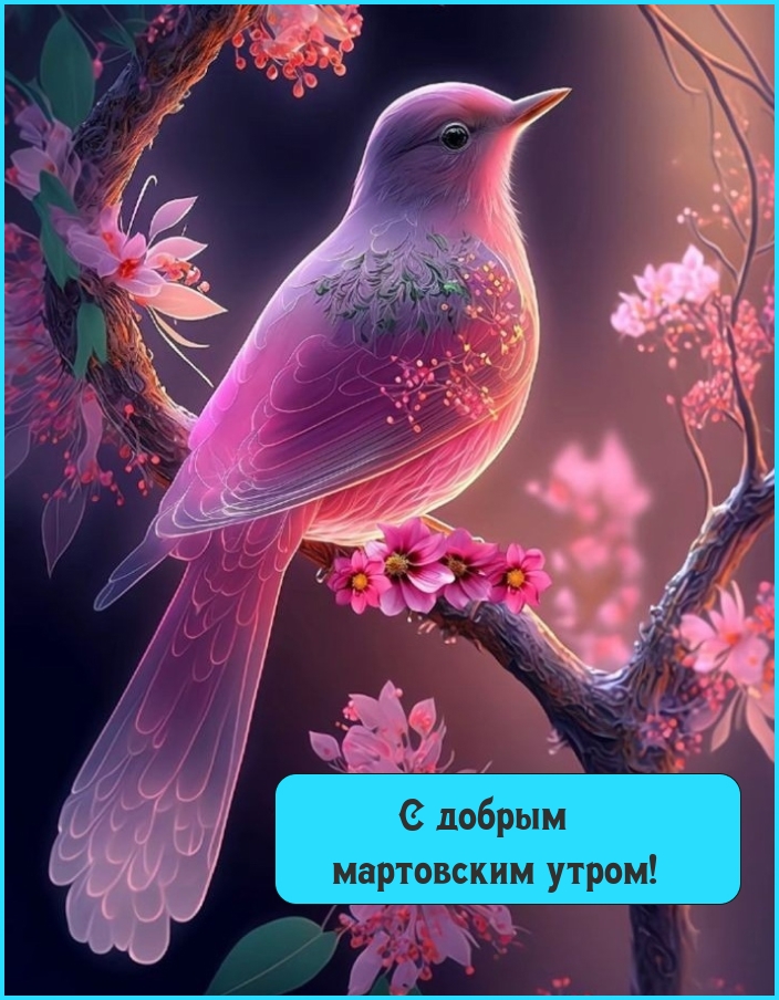 С добрым мартовским утром!