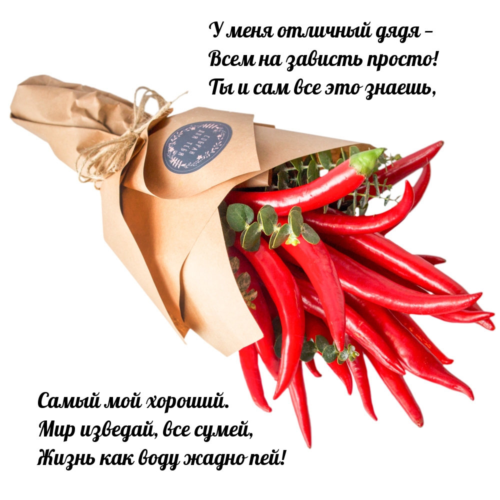 У меня отличный дядя — всем на зависть просто!