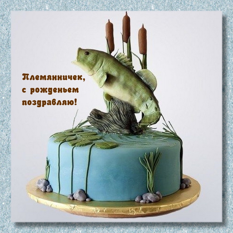 Племянничек, с рожденьем поздравляю!