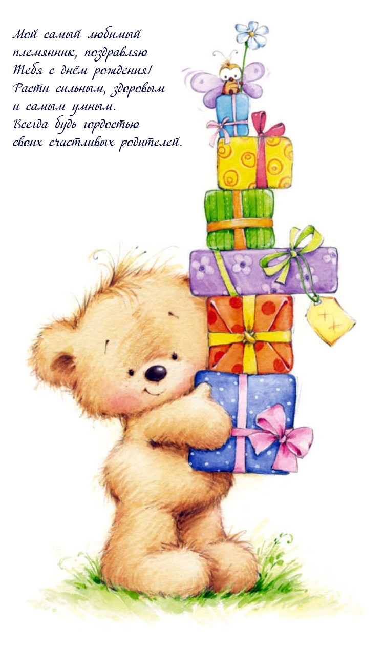 Мой самый любимый племянник, поздравляю с днём рождения!
