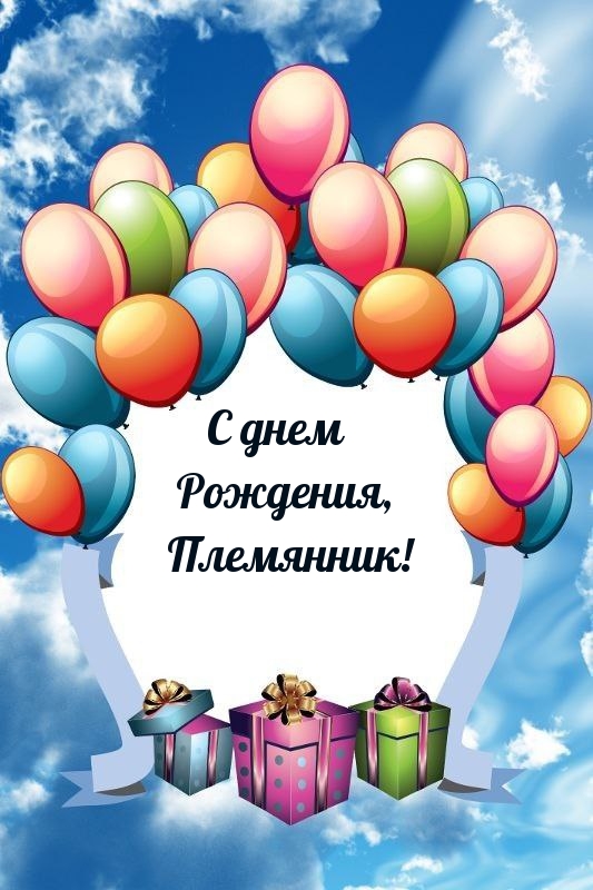 С днем Рождения, Племянник!