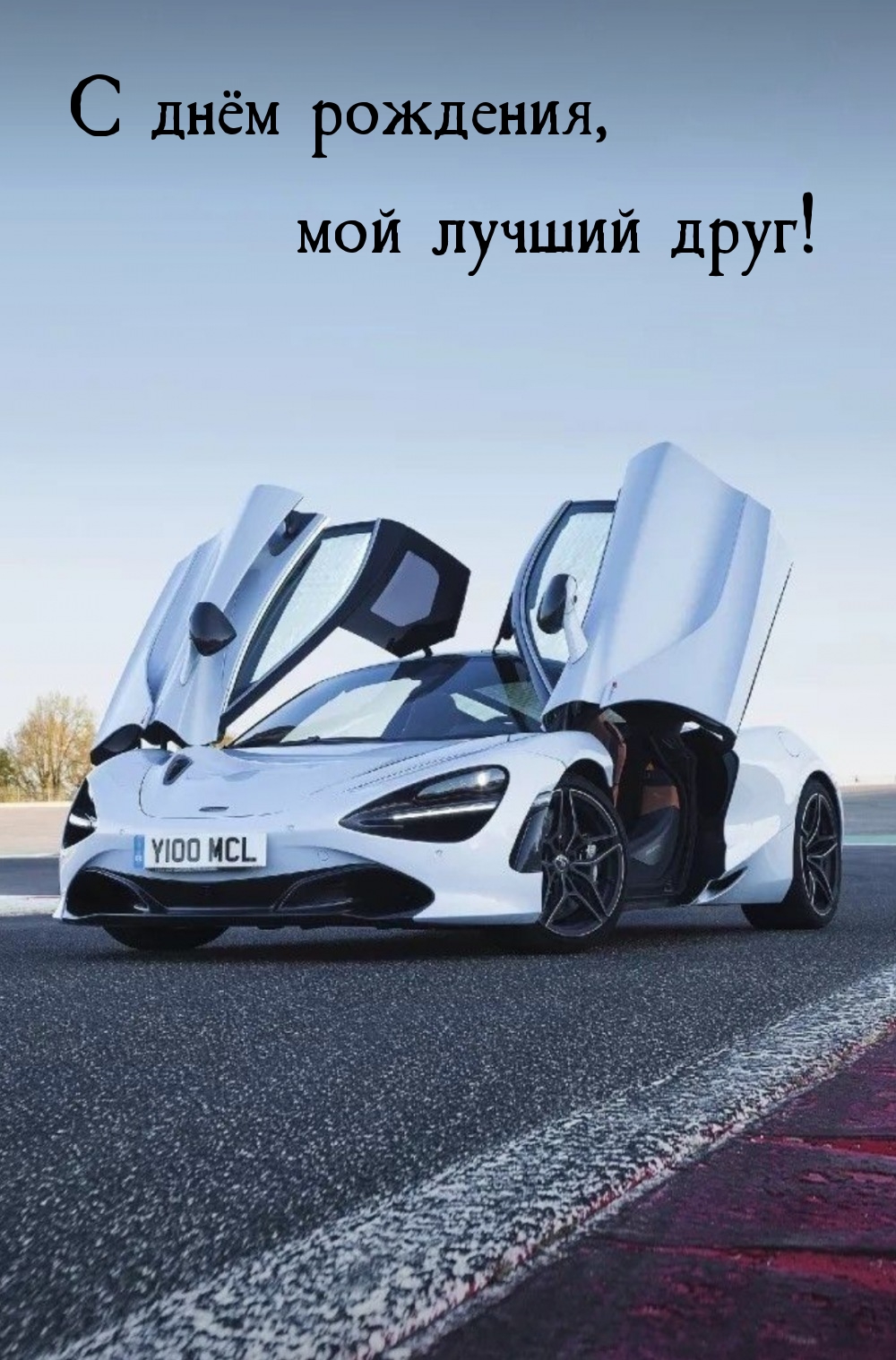 С днём рождения, мой лучший друг! 