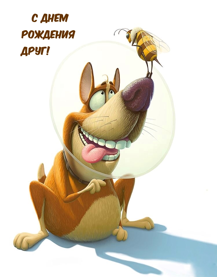 С днем рождения Друг!