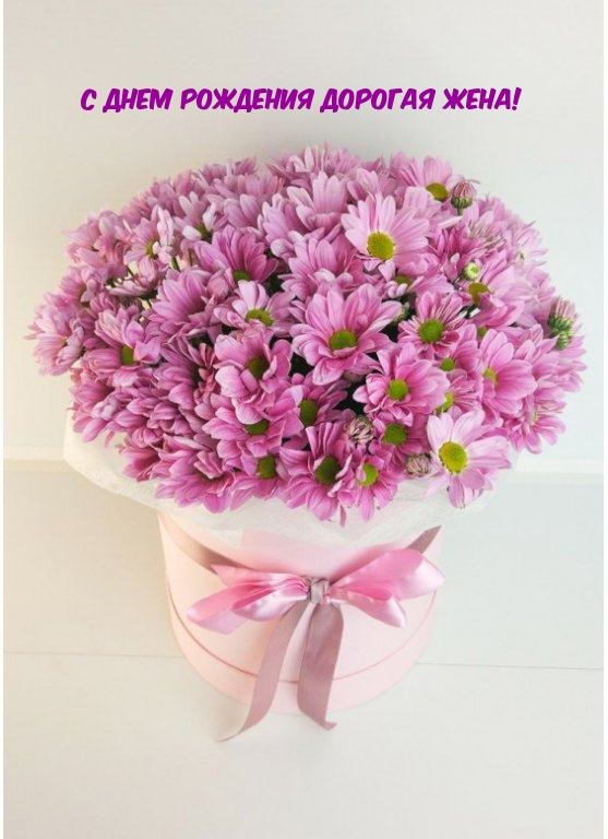 С Днем Рождения Дорогая Жена!
