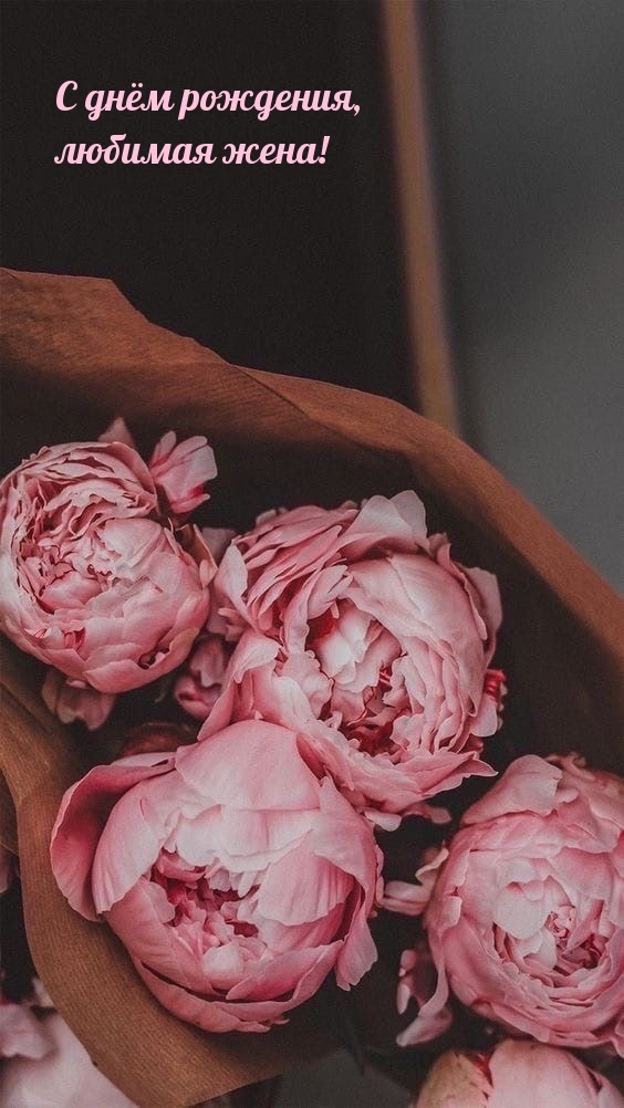 С днём рождения, любимая жена!