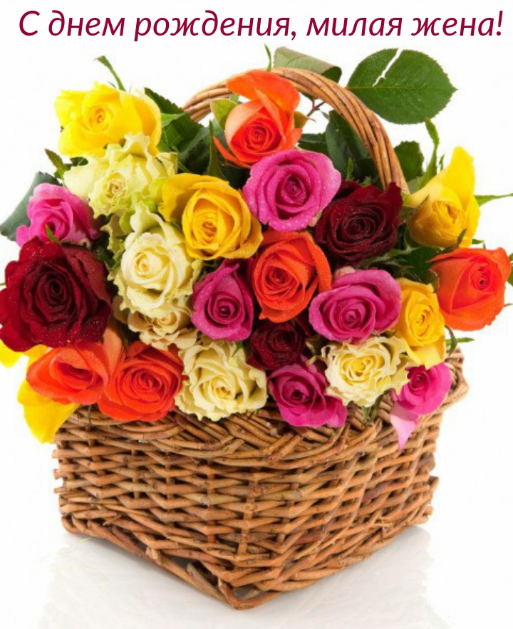 С днем рождения, милая жена!
