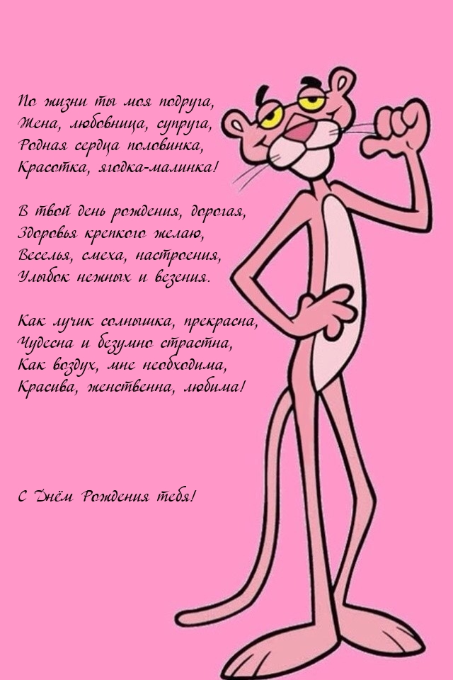 По жизни ты моя подруга, жена, любовница, супруга,