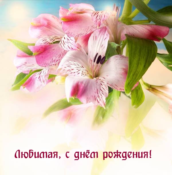 Любимая, с днём рождения!