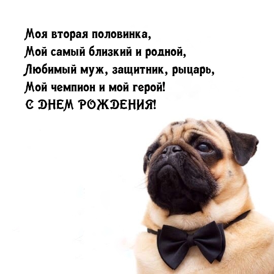 Моя вторая половинка, мой самый близкий и родной