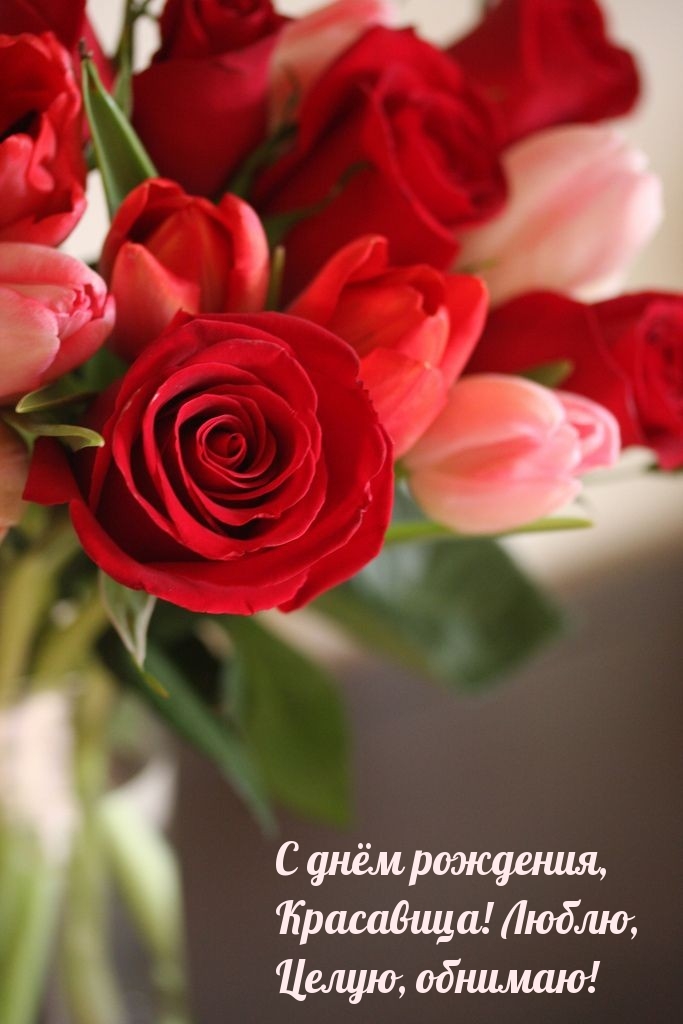 С днём рождения, Красавица! Люблю, целую, обнимаю! 