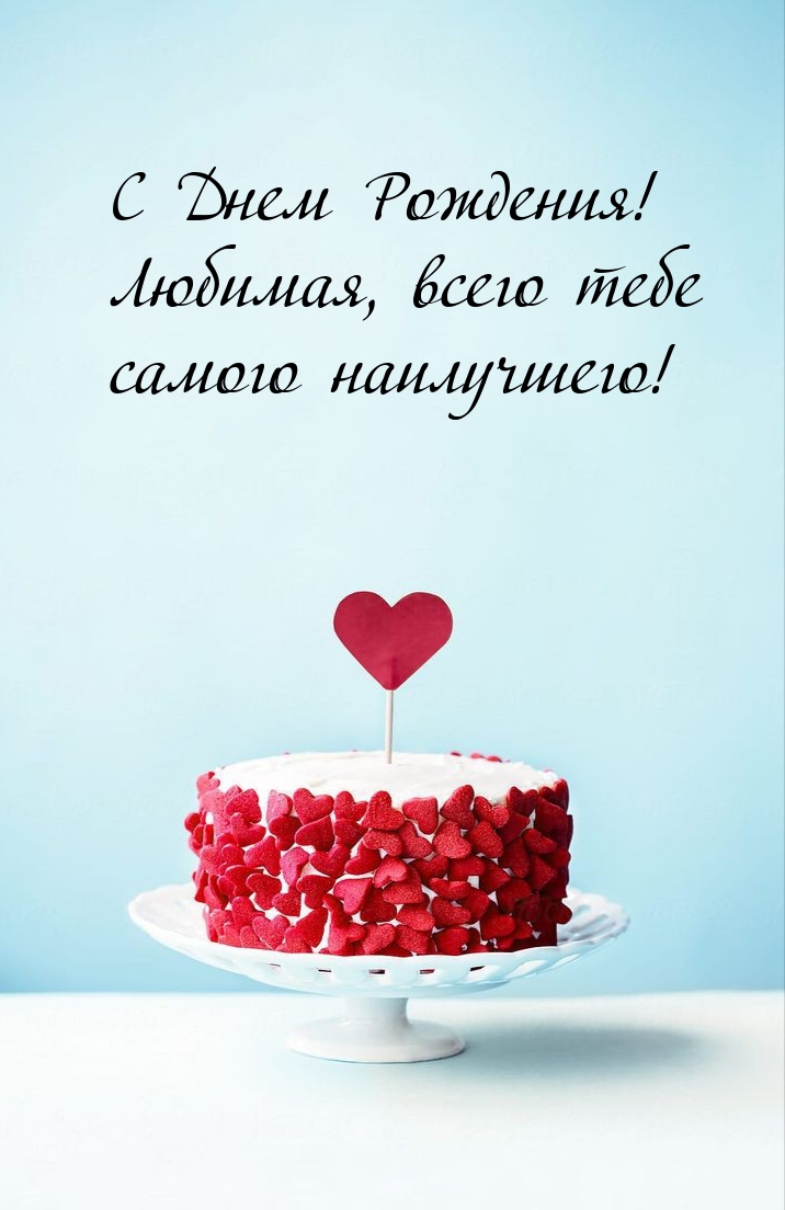 С Днем Рождения! Любимая, всего тебе самого наилучшего! 