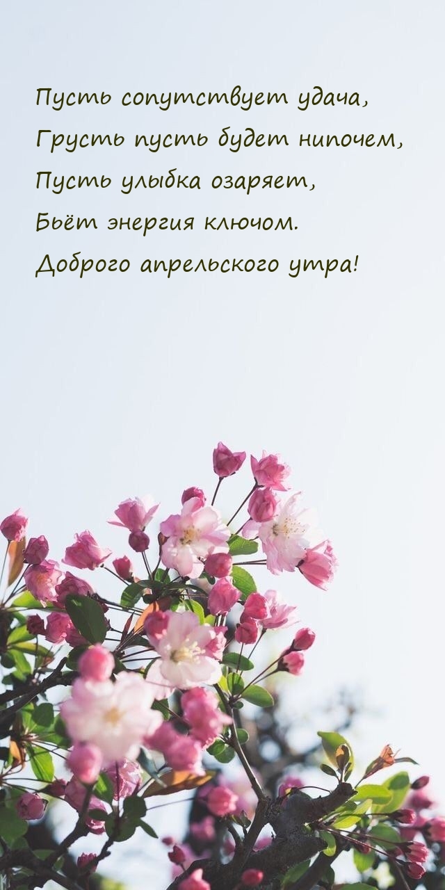 Пусть сопутствует удача, грусть пусть будет нипочем