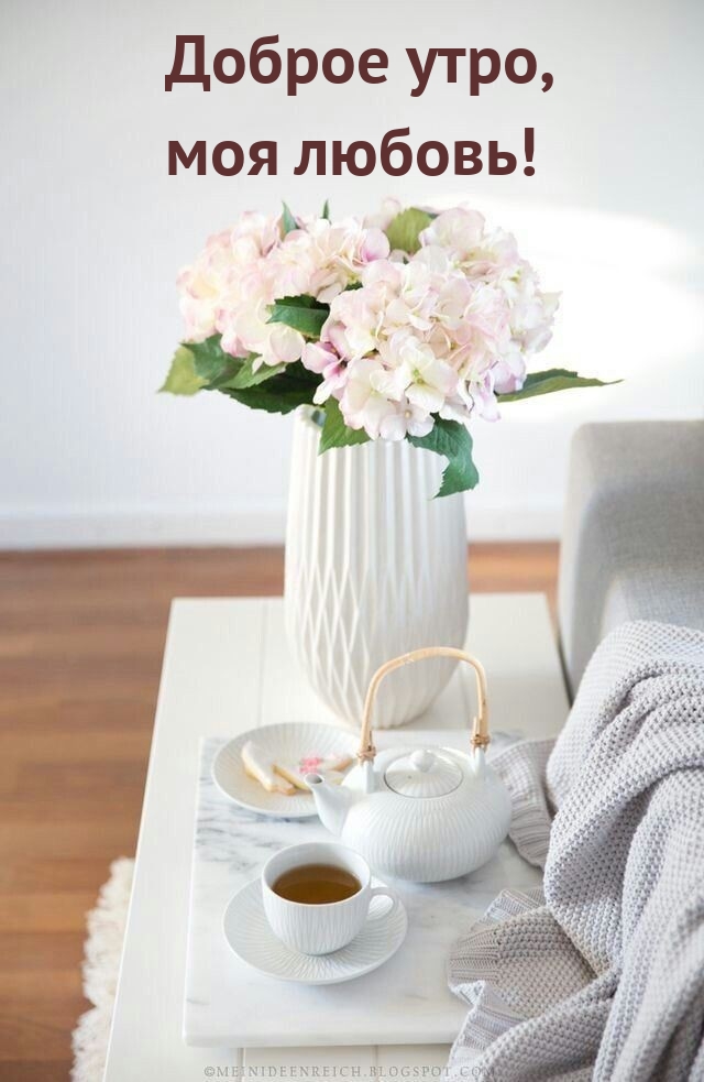 Доброе утро, моя любовь!