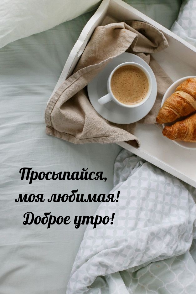 Просыпайся, моя любимая! Доброе утро! 