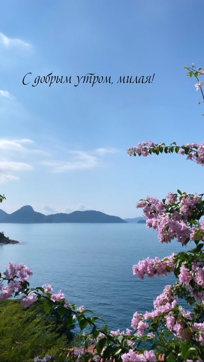 С добрым утром, милая!